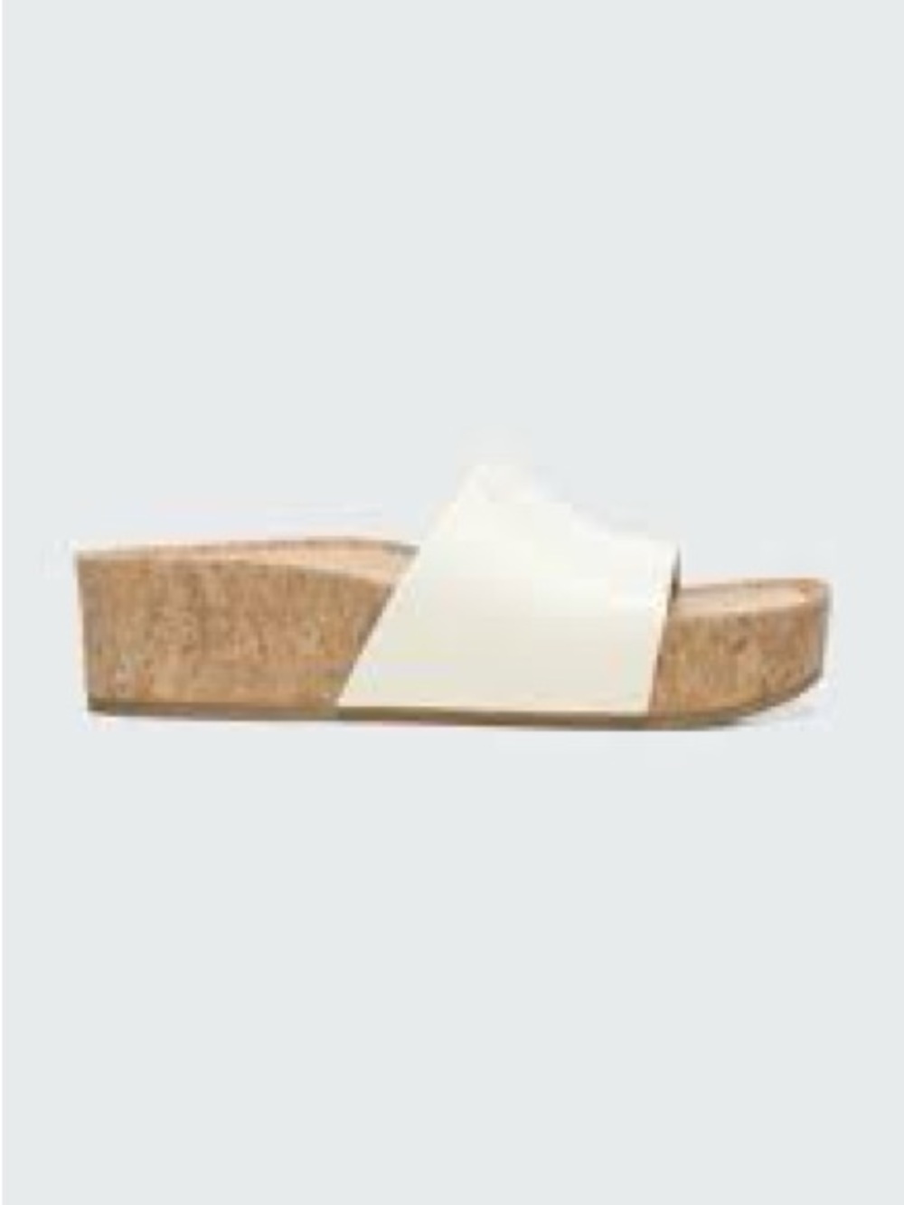 Veronica Beard Dresdyn Platform Slide Sandal Mock Croc White Size 8.5 - Picture 4 of 10
